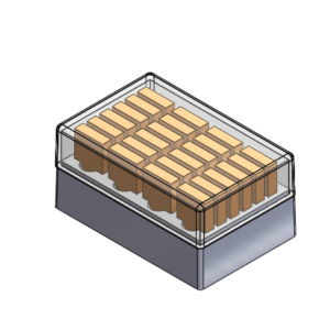 3.625" x 1.75" x .50"