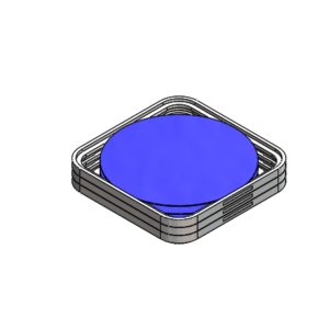 TWELVE INCH OD Single Pack Tray